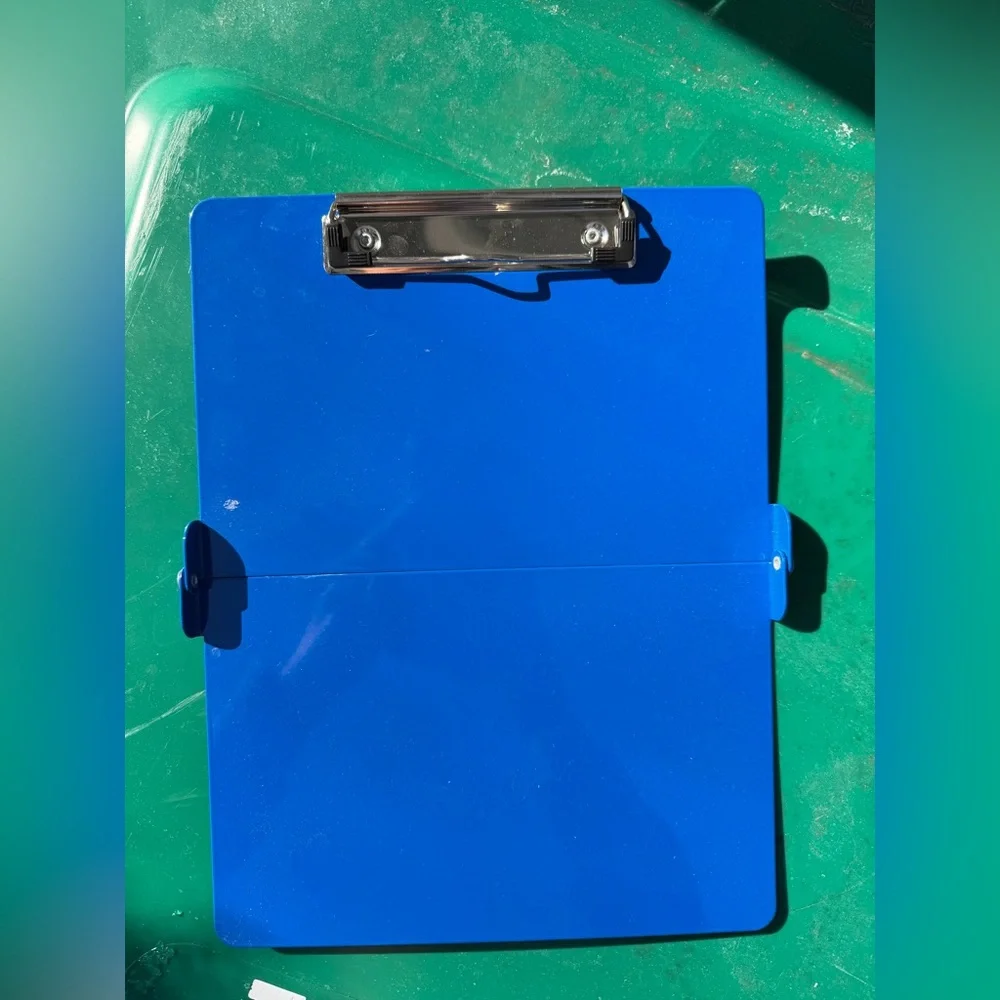 Blue Medical Reference Guide Clipboard